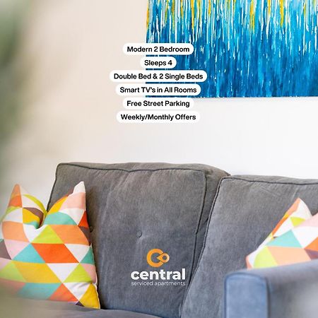 Central Serviced Apartments - 2 Bedroom - Free Street Parking - Fast Wifi - Smart Tvs In All Rooms - Ground Level - Family Neighbourhood - 3 X Double Beds - Heating 24-7 - Trade Stays - Weekly & Monthly Offers Dundee Exterior photo